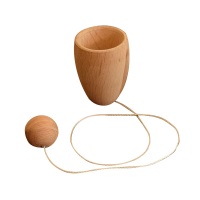 اسباب بازی پرتونک (لیوان و توپ) چوبی